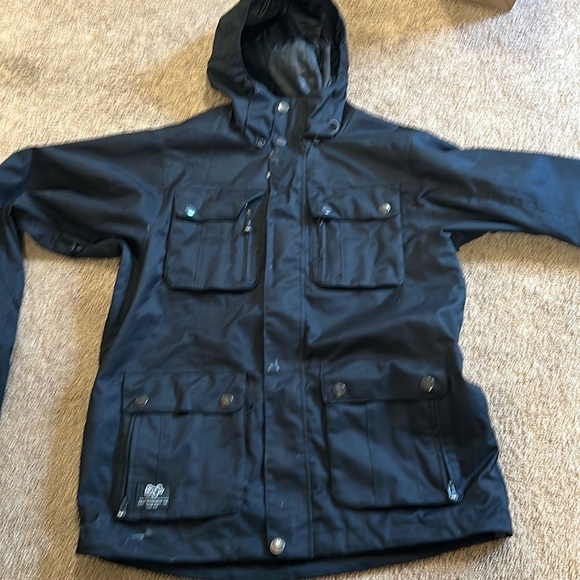 Black womens coat - Picture 1 of 2